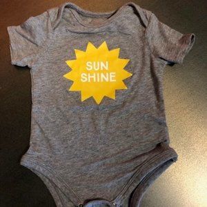 Sunshine Soft Graphic Onesie